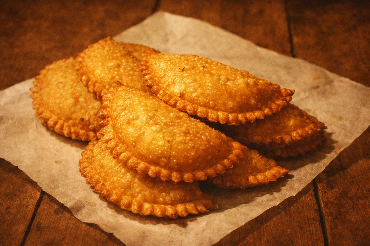 Empanada de Pollo Frita — Café San Martín